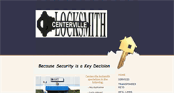Desktop Screenshot of centervillelock.net